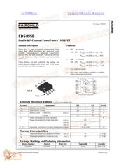 FDS8958 Datenblatt PDF