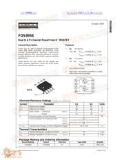FDS8958 数据手册