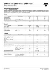 SFH6316T datasheet.datasheet_page 2