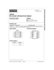 74AC05SCX datasheet.datasheet_page 1