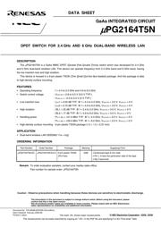 UPG2164T5N-E2-A 数据规格书 1