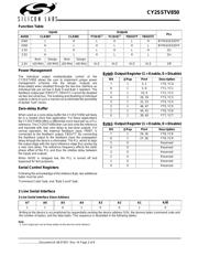 CY2SSTV850ZIT 数据规格书 3