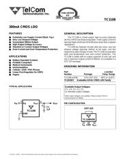 TC1108-25VDB 数据规格书 1