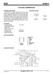 NJM311M-T1 datasheet.datasheet_page 1