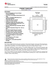 TLK1221 datasheet.datasheet_page 1