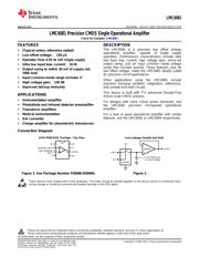 LMC6081IN/NOPB Datenblatt PDF