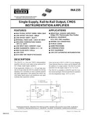 INA163UA/2K5 Datenblatt PDF