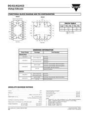 DG411DY datasheet.datasheet_page 2