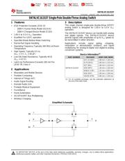 SN74LVC1G3157DCKR Datenblatt PDF
