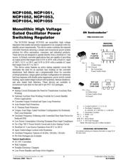 NCP1052ST44T3 数据规格书 1