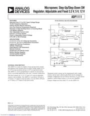 ADP1111 datasheet.datasheet_page 1