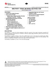 DRV601RTJ datasheet.datasheet_page 1