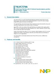 74LVC574AD,118 datasheet.datasheet_page 2