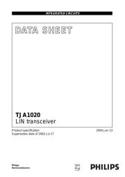 TJA1020T/CM.118 Datenblatt PDF