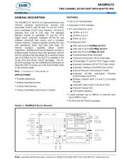 XR20M1172IG28 数据规格书 1