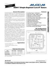 MAX2160EBG+T datasheet.datasheet_page 1