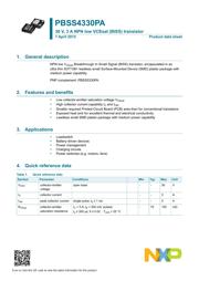 PBSS4330PA datasheet.datasheet_page 1