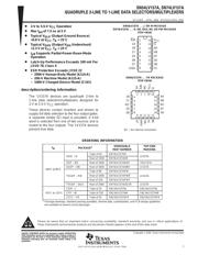 SN74LV157ANSR datasheet.datasheet_page 1