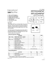 IRFU024NPBF datasheet.datasheet_page 1