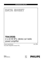 TDA1552Q datasheet.datasheet_page 1