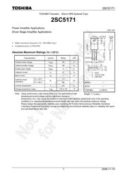 2SC5171 datasheet.datasheet_page 1