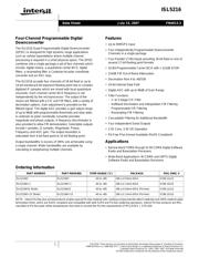 ISL5216KI-1 datasheet.datasheet_page 1