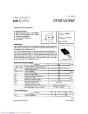 IRFIBF30GPBF 数据规格书 1