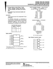 SN74LS08DE4 数据规格书 1