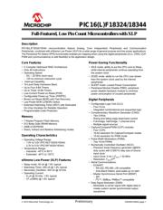 PIC16F18344-E/SS Datenblatt PDF