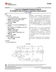 AFE4300 数据规格书 1