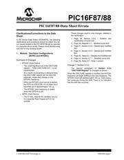 PIC16LF87-I/SS 数据规格书 1