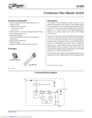 A1205 datasheet.datasheet_page 1