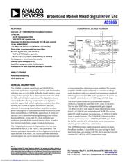 AD9866 datasheet.datasheet_page 1