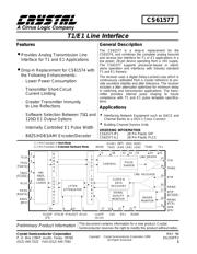 CS61574-IL1 datasheet.datasheet_page 1