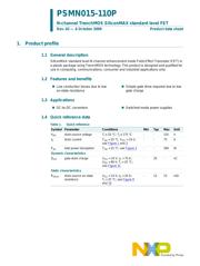 PSMN015-110P.127 datasheet.datasheet_page 1