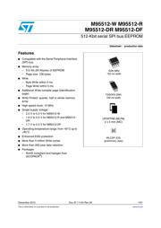 M95512-RDW6TP Datenblatt PDF