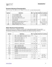 IRS2609DSPBF 数据规格书 4