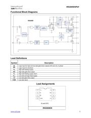 IRS2609DSPBF 数据规格书 5