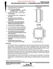 TIBPAL22V10-20MFKB datasheet.datasheet_page 1