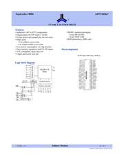 AS7C1026C-15TINTR 数据规格书 1