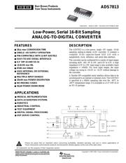 ADS7813UB/1KE4 datasheet.datasheet_page 1