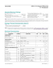 MAX4999ETJ+ datasheet.datasheet_page 2