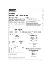 NC7SZ332P6X datasheet.datasheet_page 1