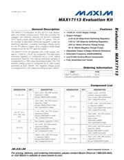 MAX17113EVKIT+ 数据规格书 1