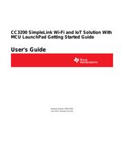 CC3200-LAUNCHXL Benutzerreferenzhandbuch