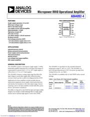 ADA4092-4 datasheet.datasheet_page 1