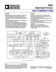 ADSP-21160NCB-100 datasheet.datasheet_page 1