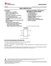 SN74LVC1G04MDBVREP datasheet.datasheet_page 1