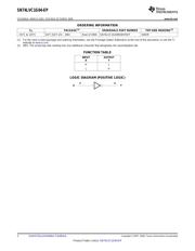 SN74LVC1G04MDBVREP datasheet.datasheet_page 2