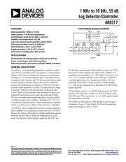 AD8317ACPZ-R7 数据手册